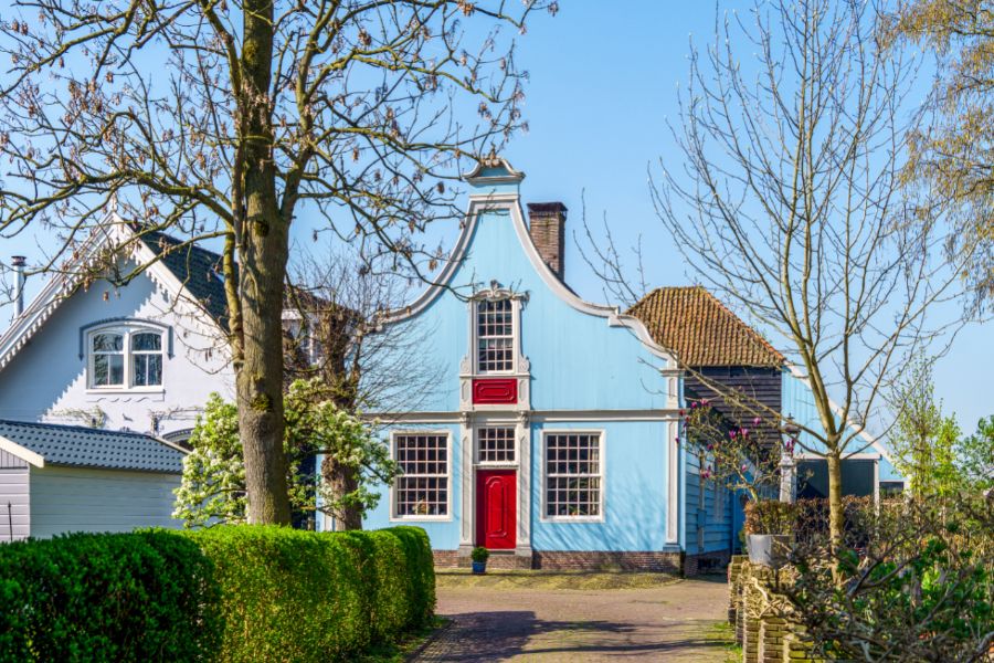 fietsroute Broek in Waterland