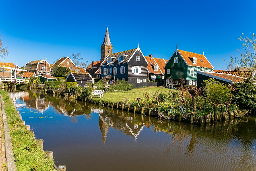 Fietsroute Broek in Waterland