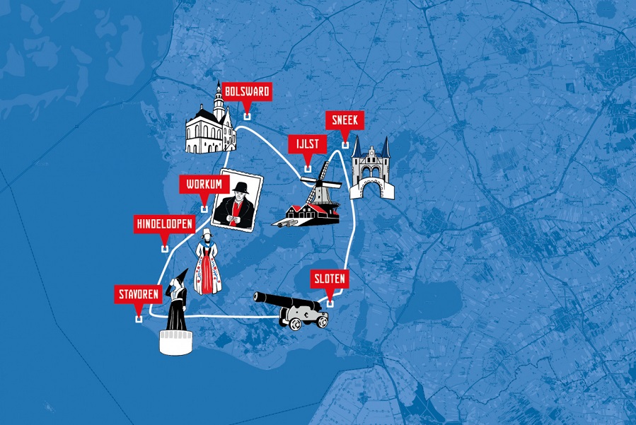 verhalenroutes Friesland Waterland