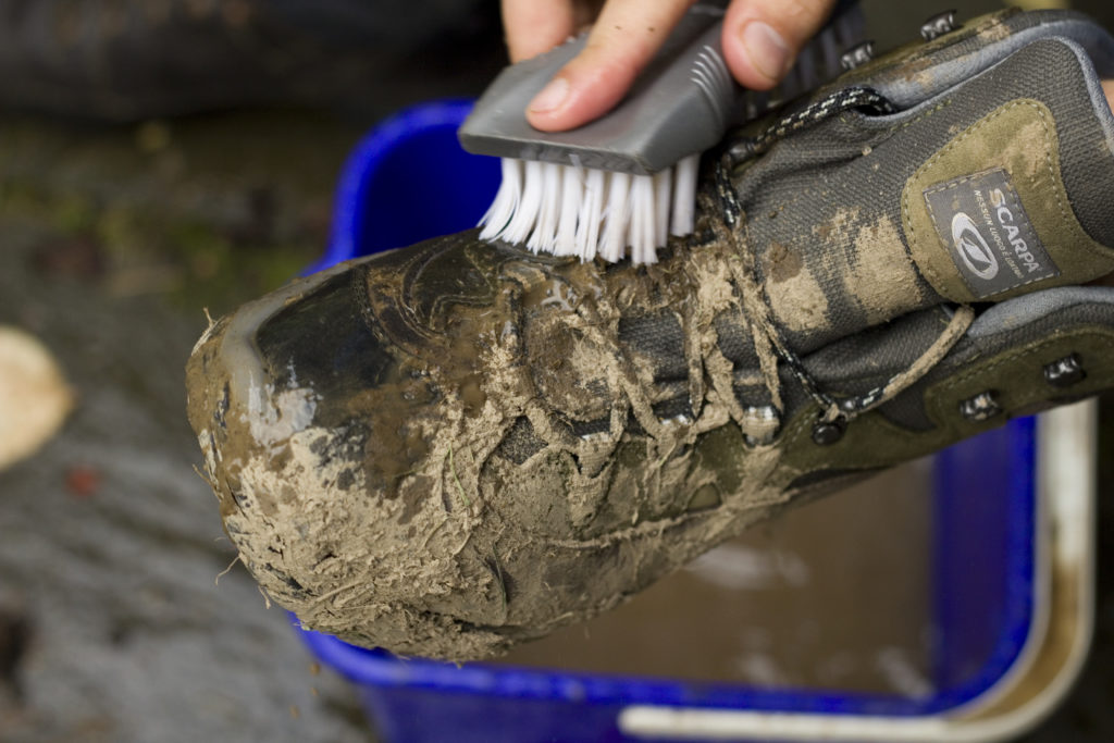 onderhoud wandelschoenen