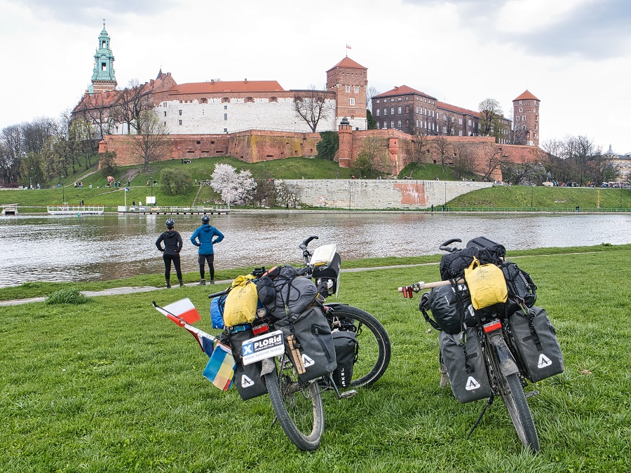 Op stedentrip naar Krakau met de fiets