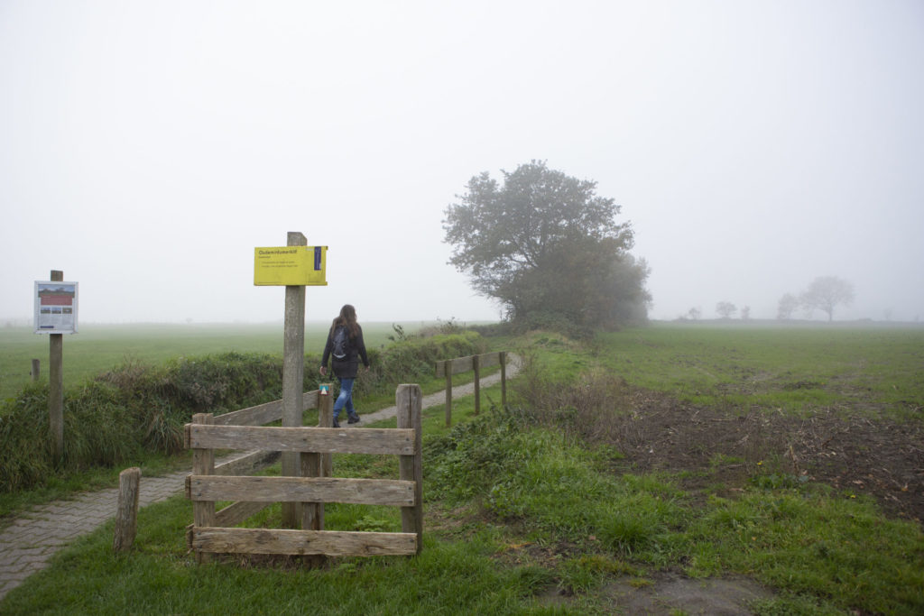 Wandelpad naar Oudemirdumer Klif