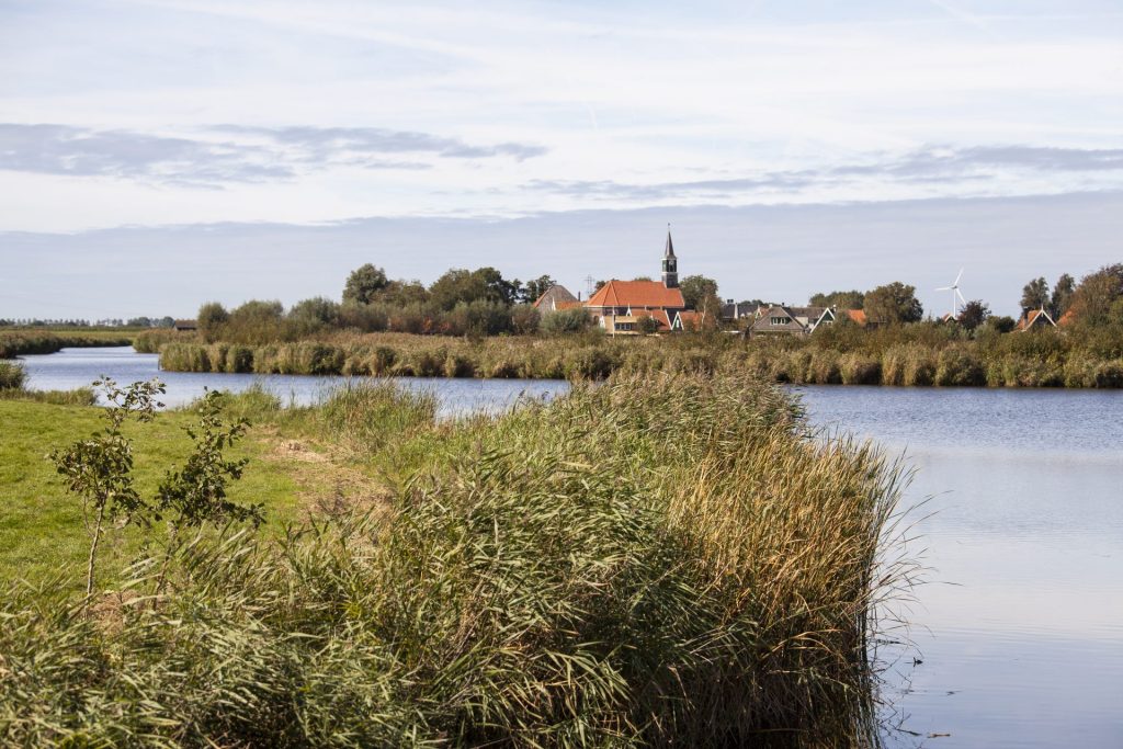 Wandelpad Meerdijk op wandelroute vanuit De rijp