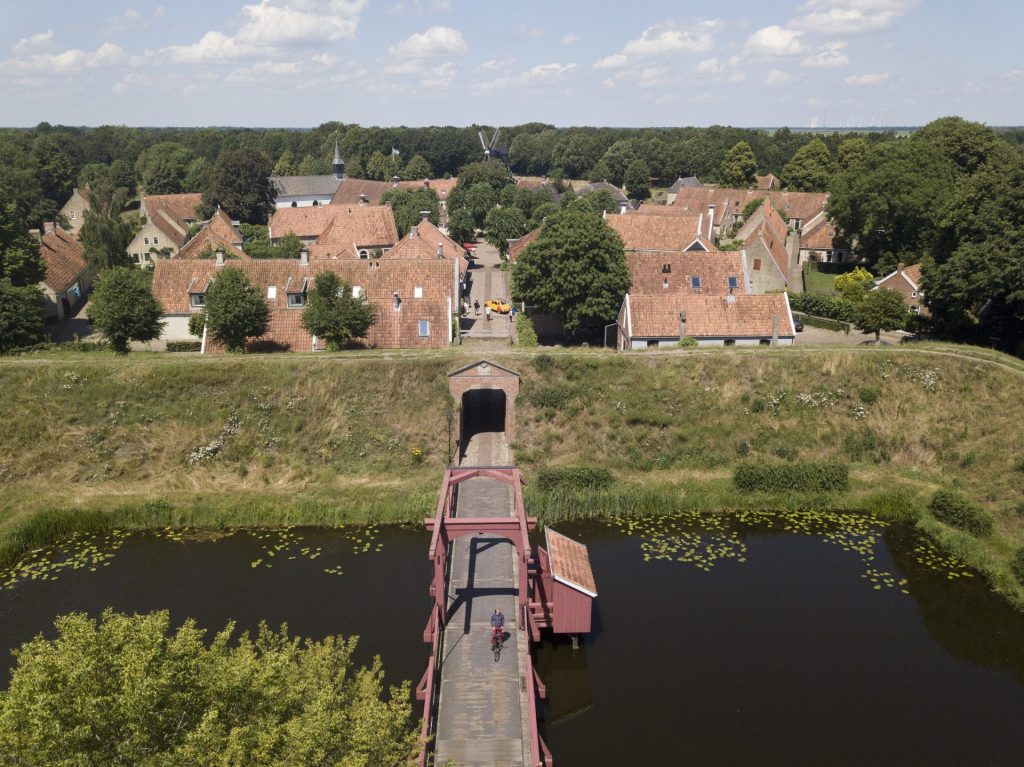 Fietsroute Bourtange begint en eindigt in het vestingstadje