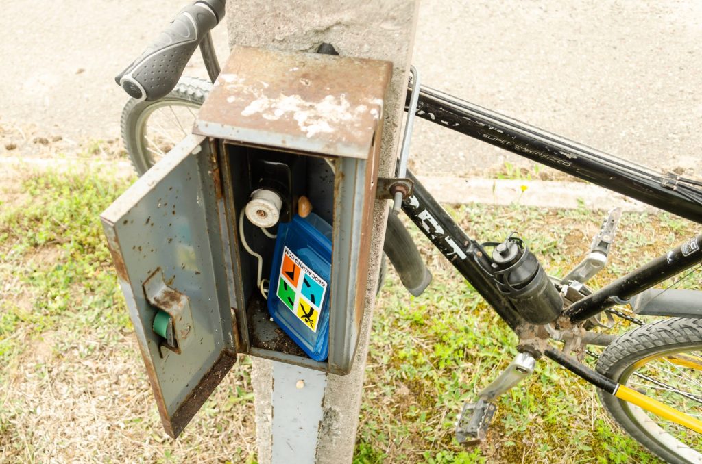 Geocaching op de fiets