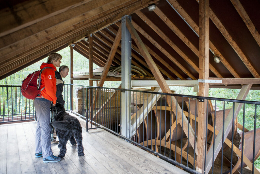 Watermolen St. Elisabeth ligt aan het vertrekpunt van de wandelroute door het Leudal