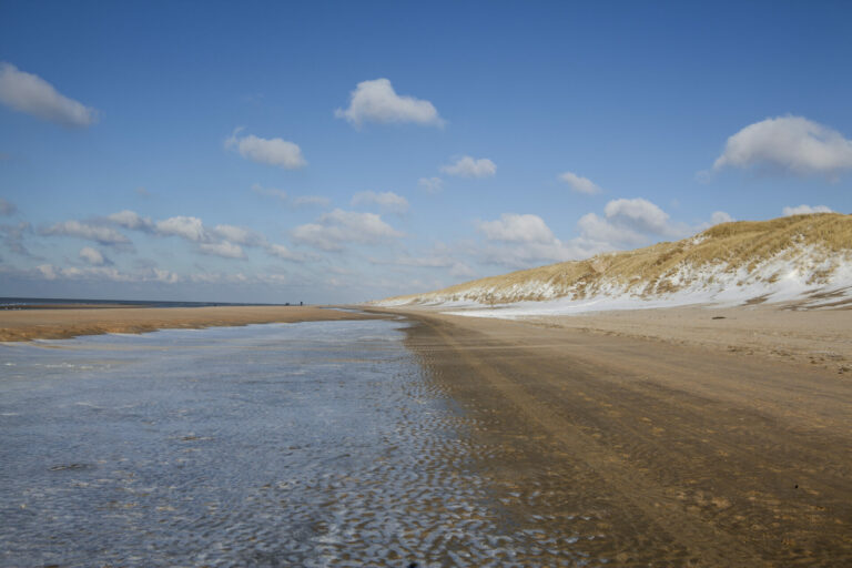 Duinenrij op wandelroute Castricum