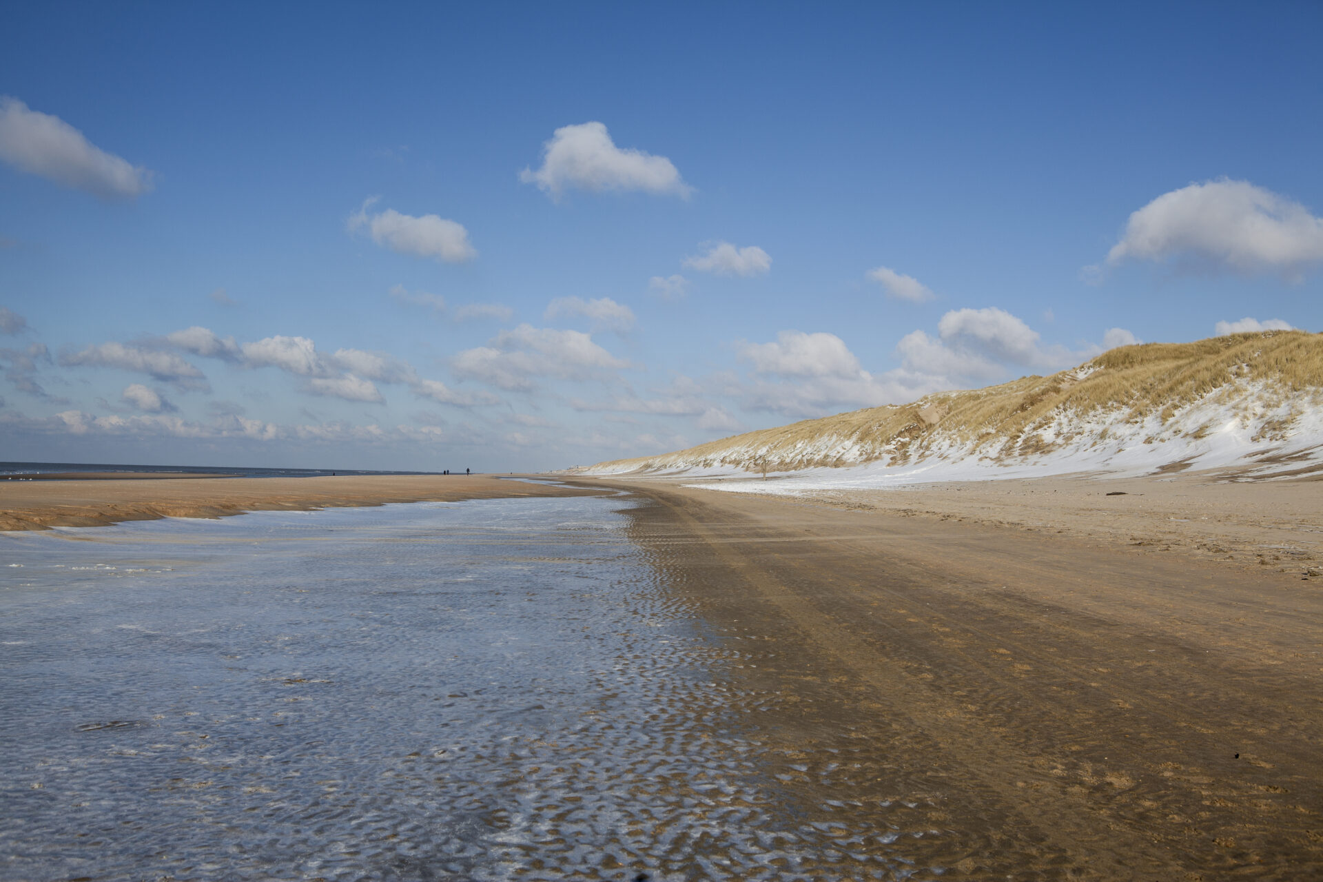 Duinenrij op wandelroute Castricum