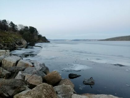 Winterzwemmen in natuurwater