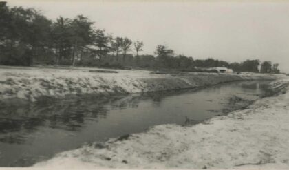 Antitankgracht 1945 Haagse Bos