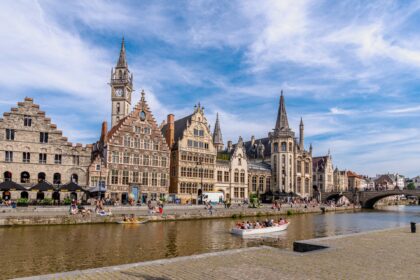 Gent, stad in Leiestreek, Oost-Vlaanderen