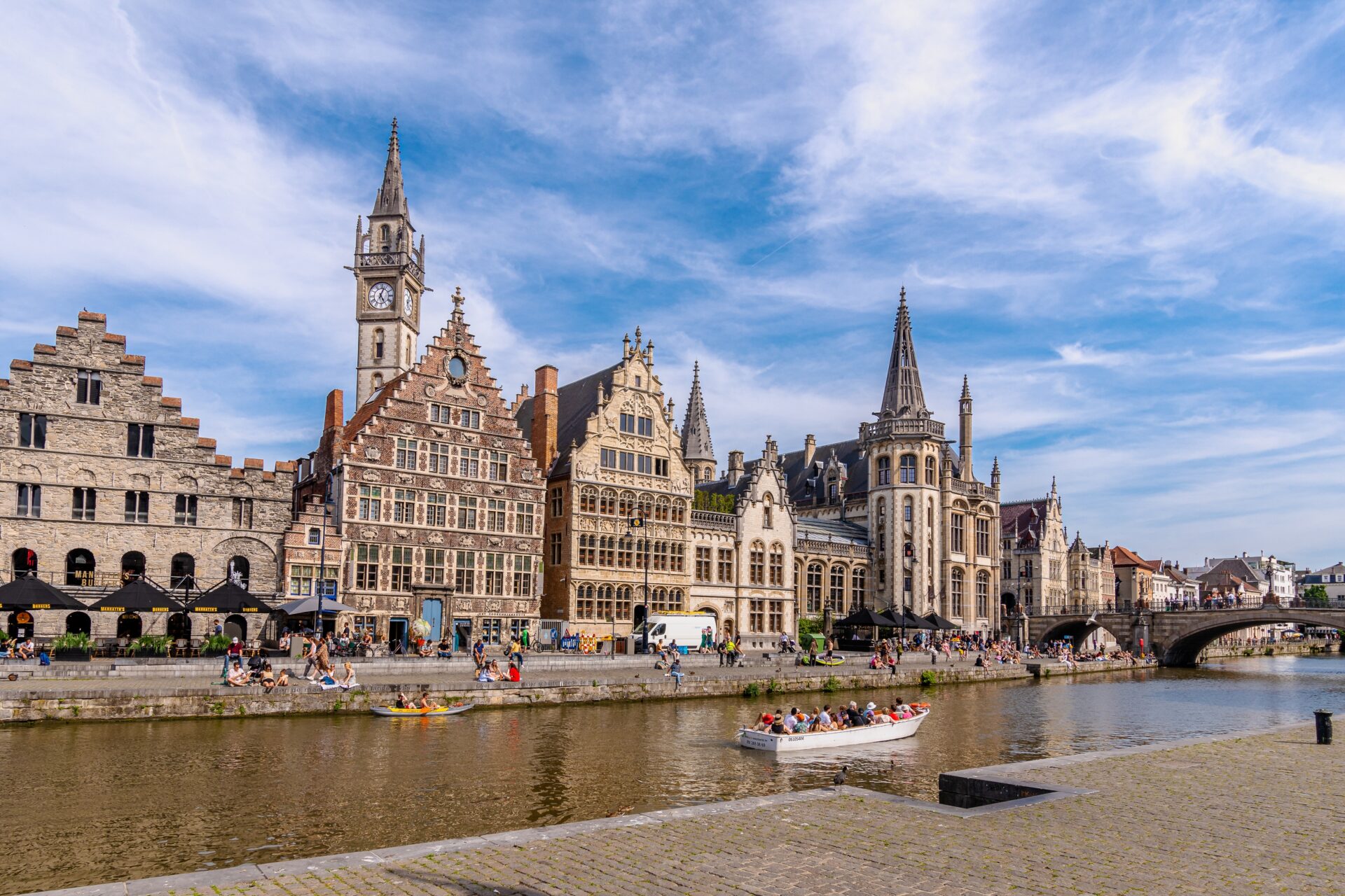 Gent, stad in Leiestreek, Oost-Vlaanderen