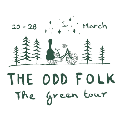 The Odd Folk gaat al fietsend op tournee
