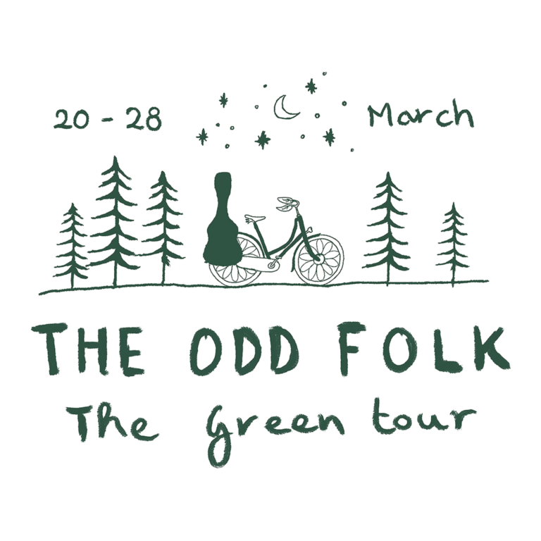 The Odd Folk gaat al fietsend op tournee