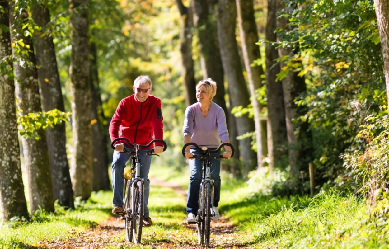 Fietsen voor een gezonde buik