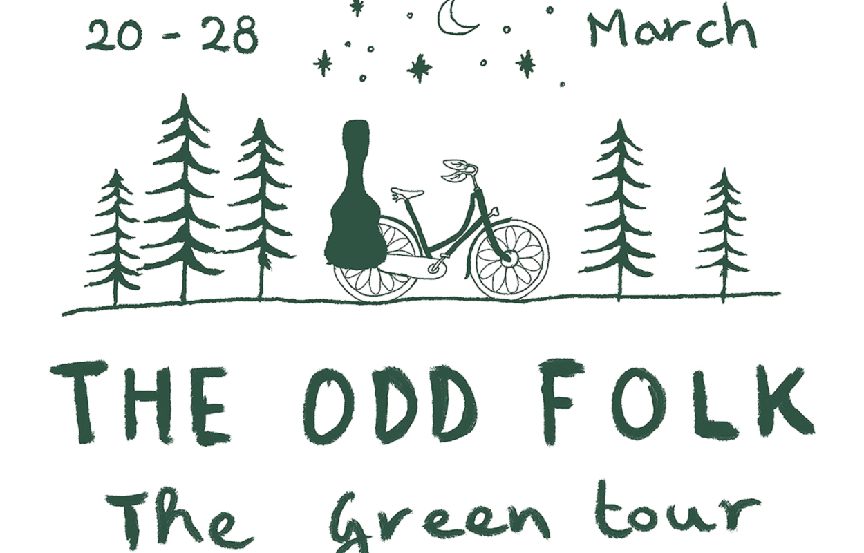 The Odd Folk gaat al fietsend op tournee